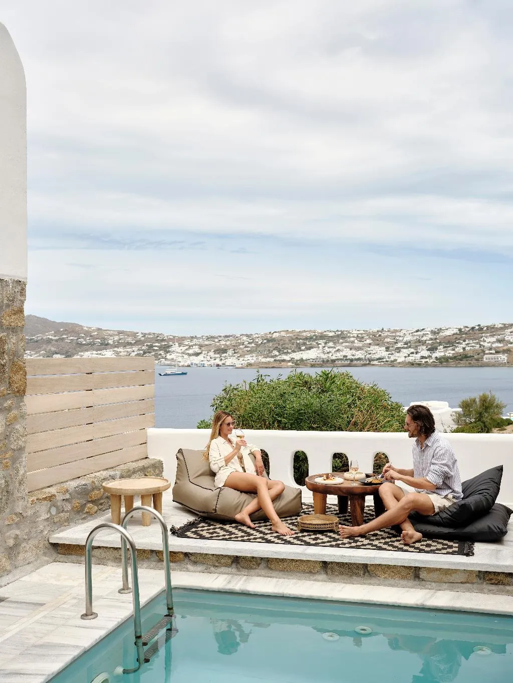 SUITE SEA VIEW WITH PRIVATE POOL Room, Mykonos No5, Mykonos