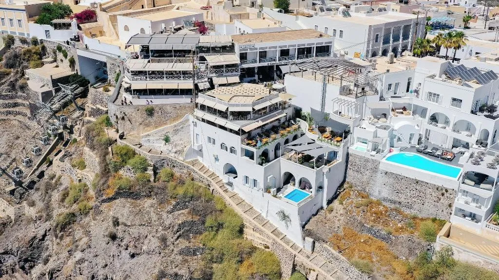 General view, Kastro Suites, Santorini