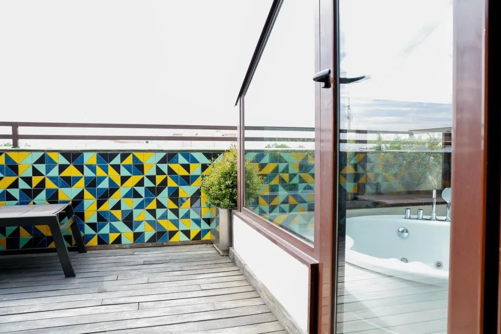 DOUBLE WITH TERRACE Room, Hotel Opera, Madrid