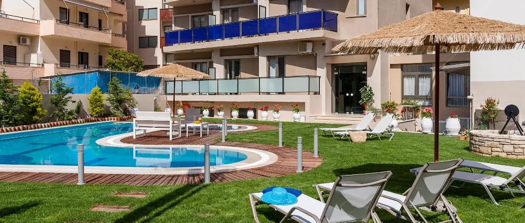Pool, Leonidas Hotel & Apartments, Crete