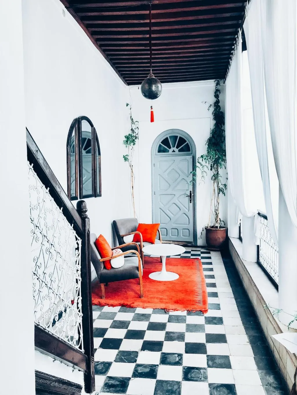 General view, Riad Tizwa, Marrakech