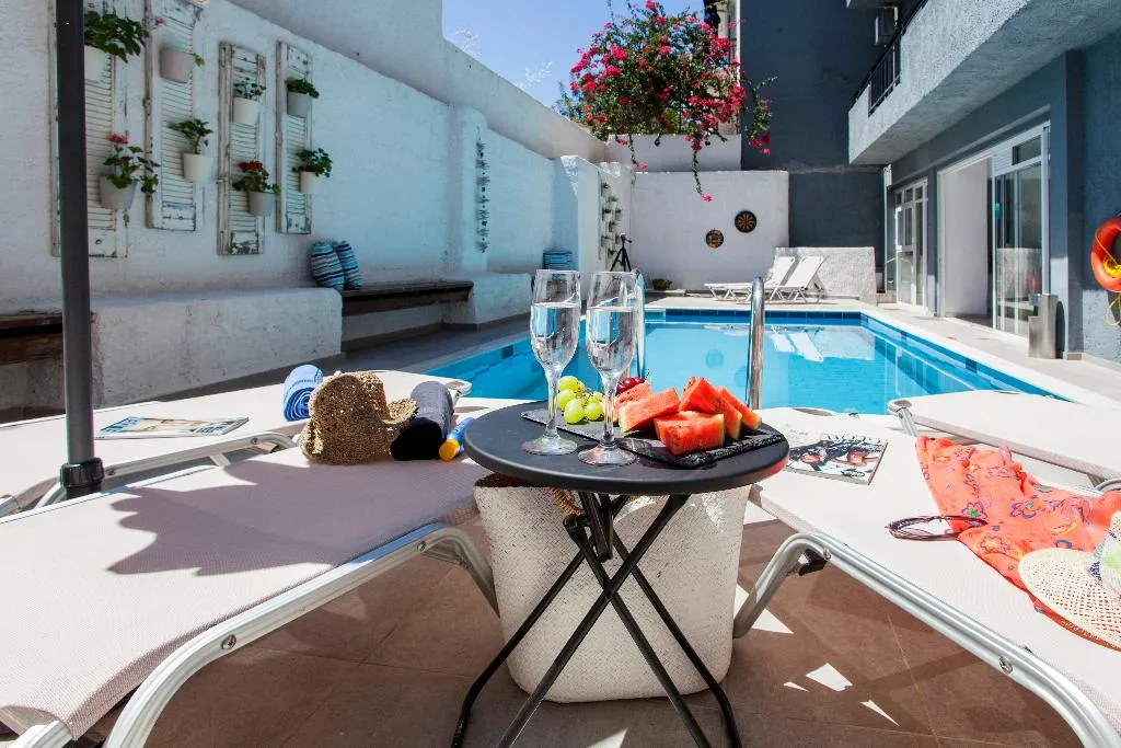 Terrace, ELYCHRYSON Apartments/HOTEL, Crete