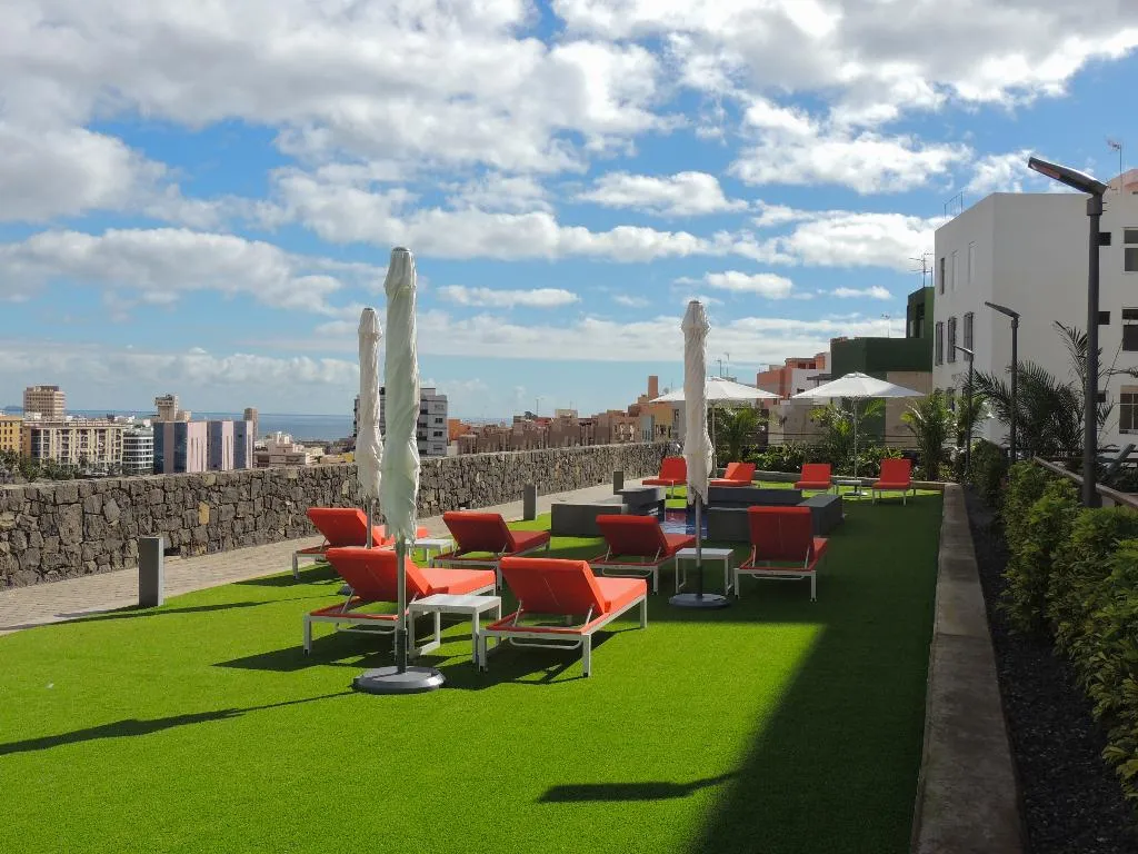 Terrace, Hotel Escuela Santa Cruz, Tenerife