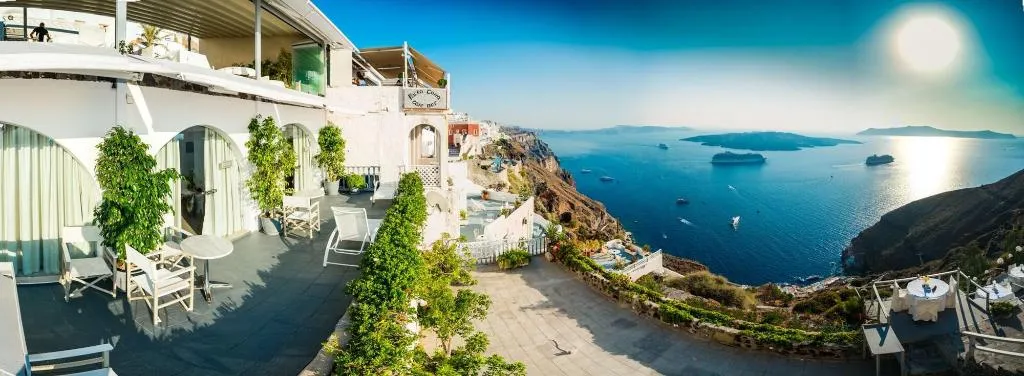 Terrace, Kratiras View Luxury Suites, Santorini