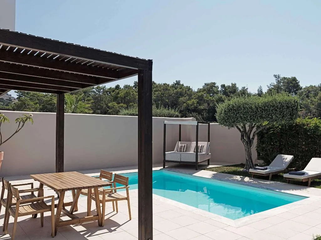 SUITE WITH PRIVATE POOL Room, Aulus Lindos Rhodes, Curio Collection by Hilton, Rhodes