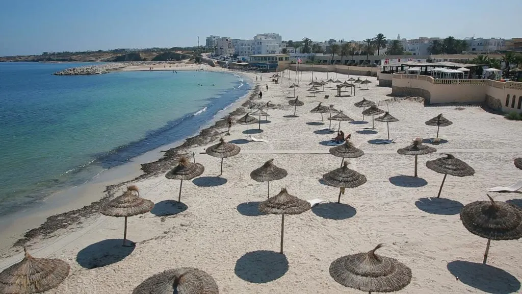 Beach, Les Palmiers, Tunisia