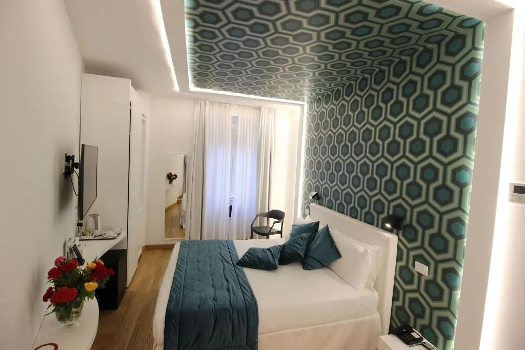 Double or Twin CITY VIEW QUEEN BED Room, Albergo Abruzzi, Rome
