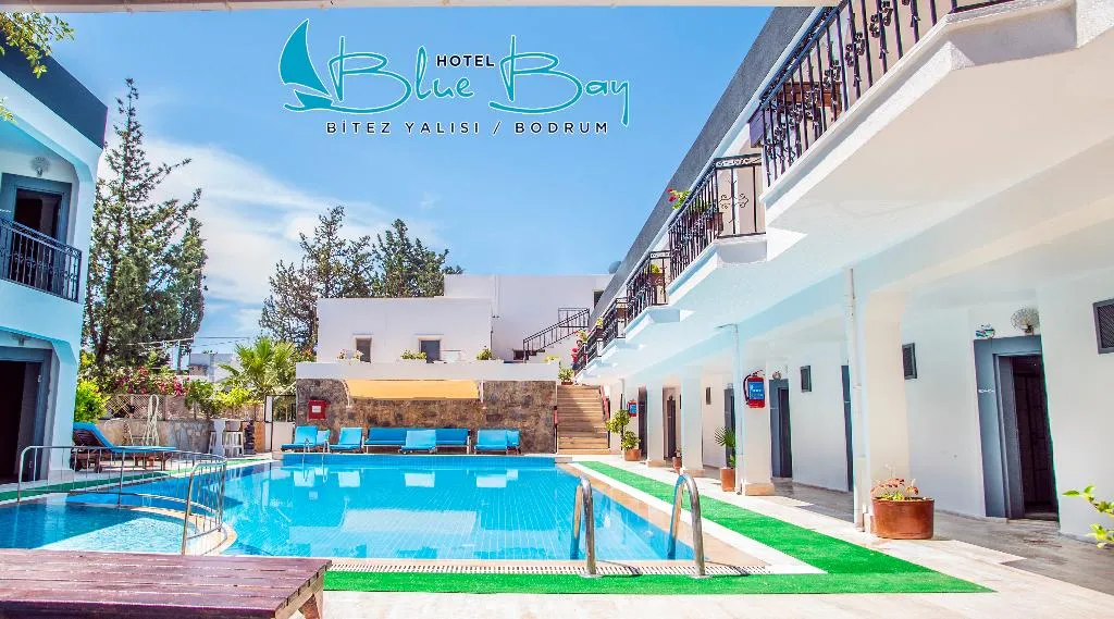 Pool, Blue Bay Beach Hotel, Bodrum