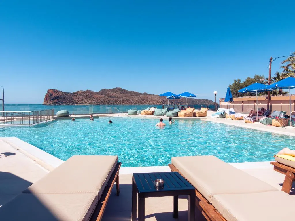 Pool, Chrispy Beach Resort, Crete