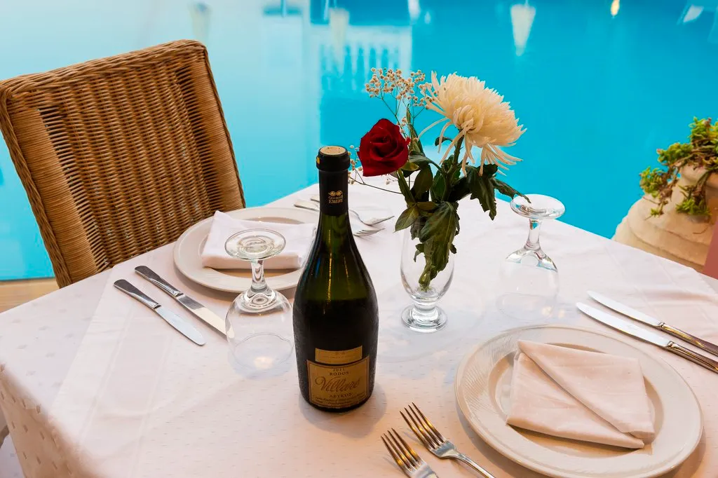 Restaurant, Perla Marina, Rhodes