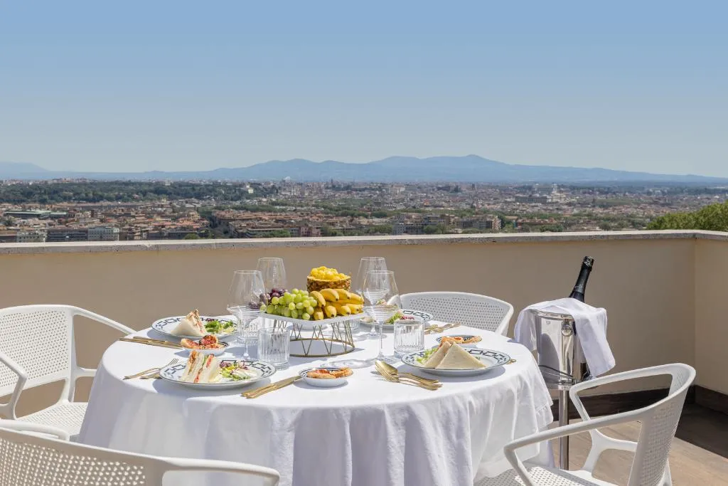 Terrace, Monastero dei Santi, Rome