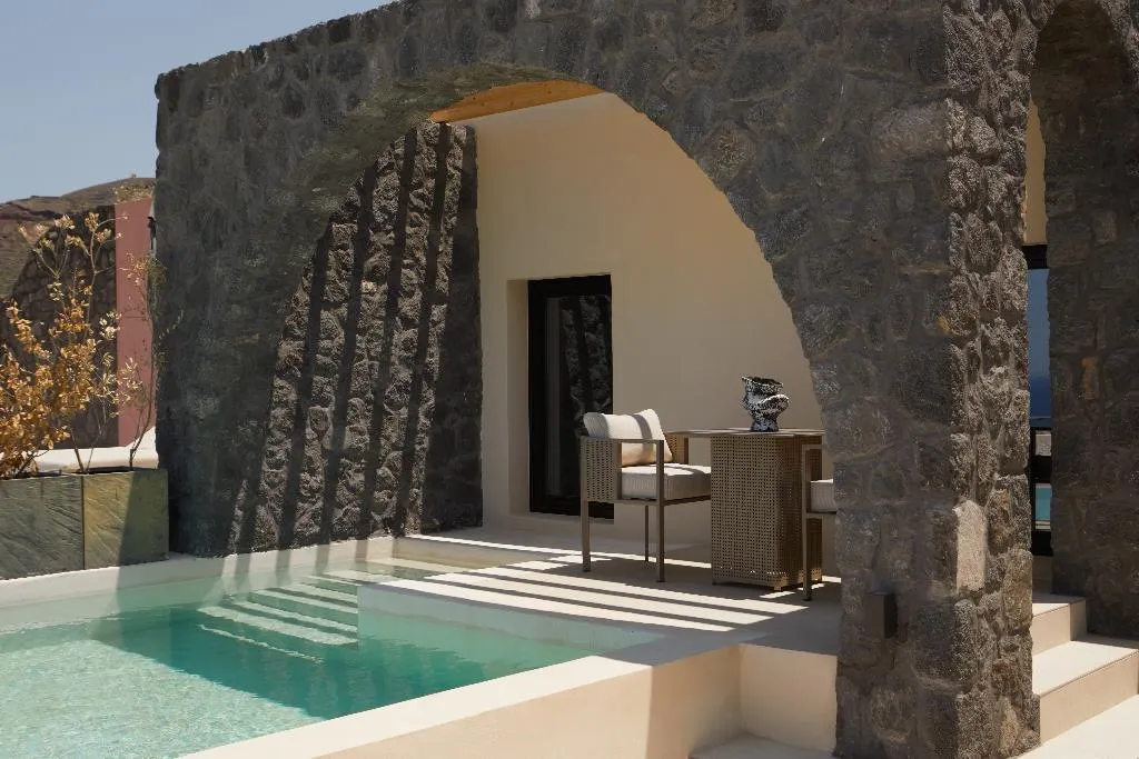 VILLA WITH PRIVATE POOL Room, Elysian Retreat, Santorini