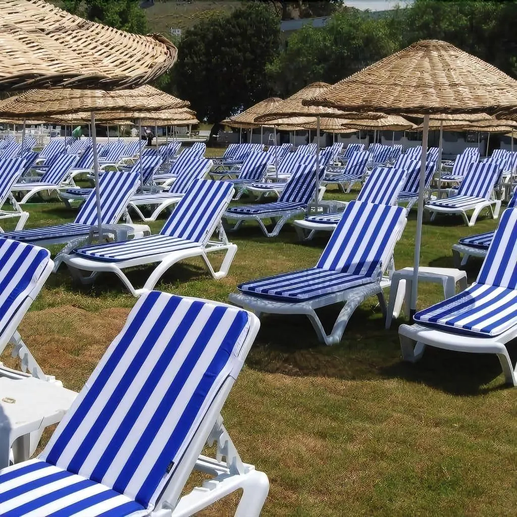 Terrace, Ladonia Hotels Luna Beach Ex Club Blue White, Bodrum