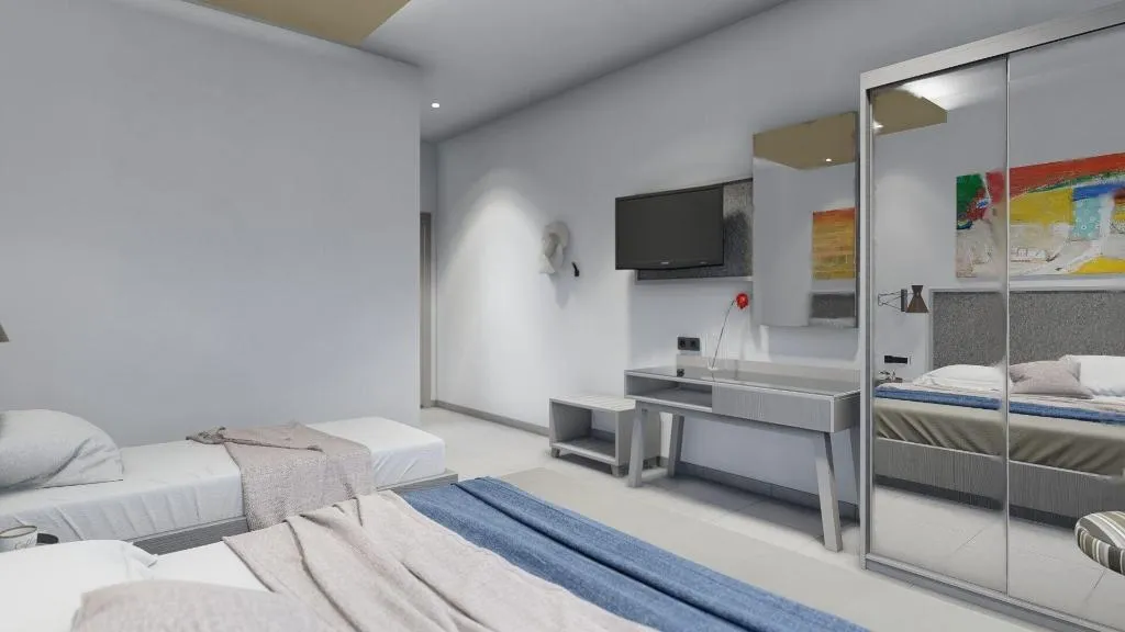 Room, Bomo Amnissos Residence, Crete