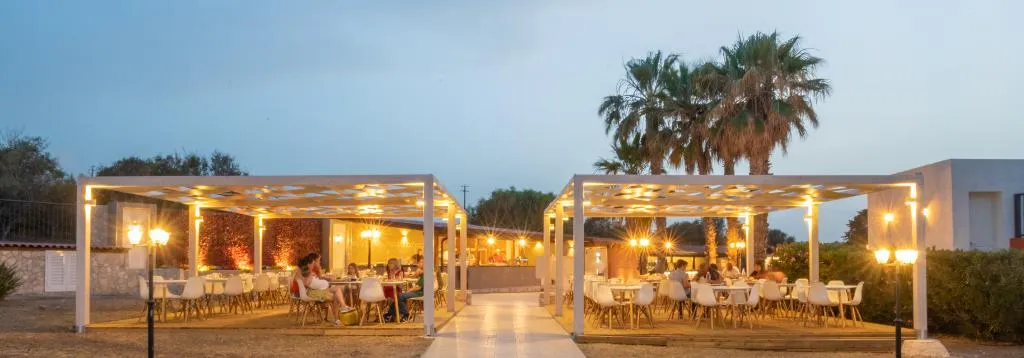 Restaurant, Hotel Club Eloro, Catania