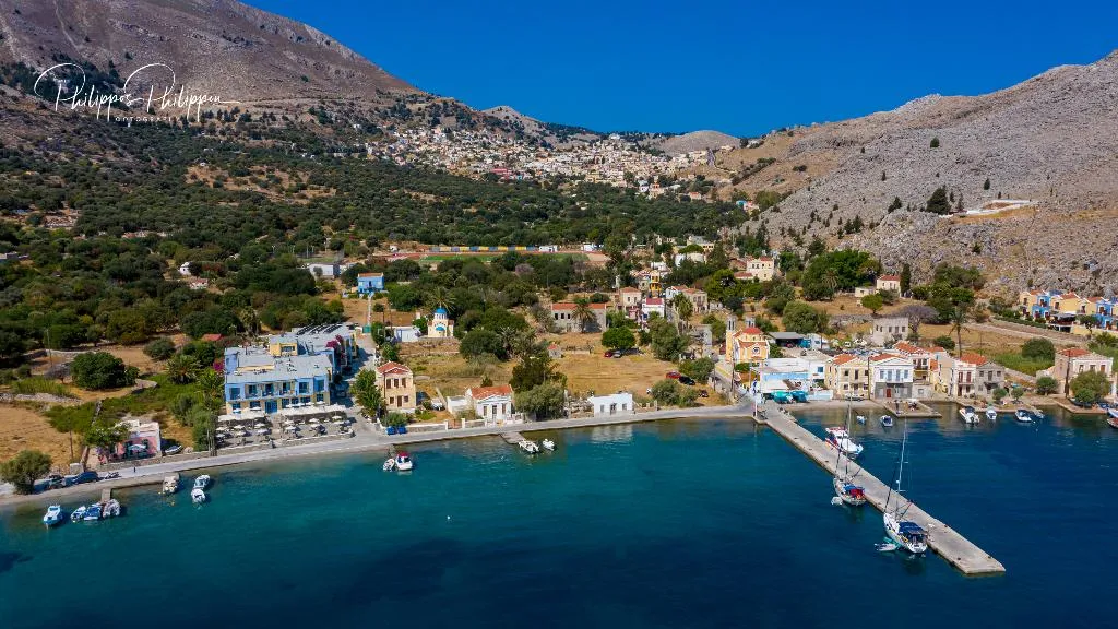 General view, Pedi Beach, Rhodes