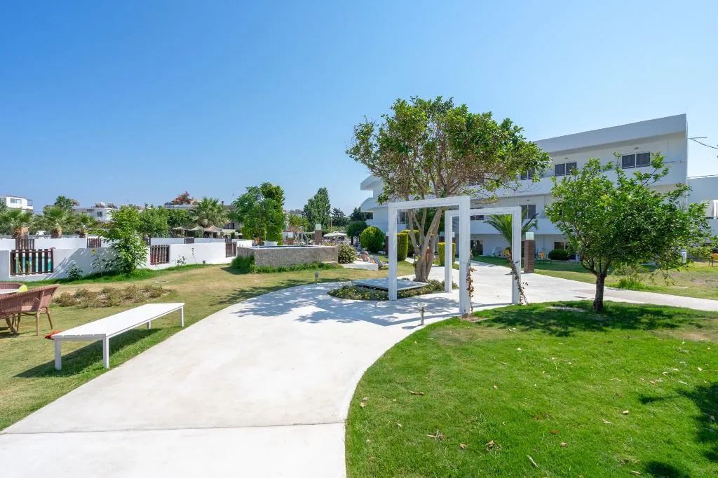 Terrace, Stamos Hotel, Rhodes
