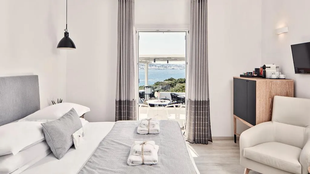 Double or Twin SEA VIEW Room, Mykonos Princess Hotel, Mykonos