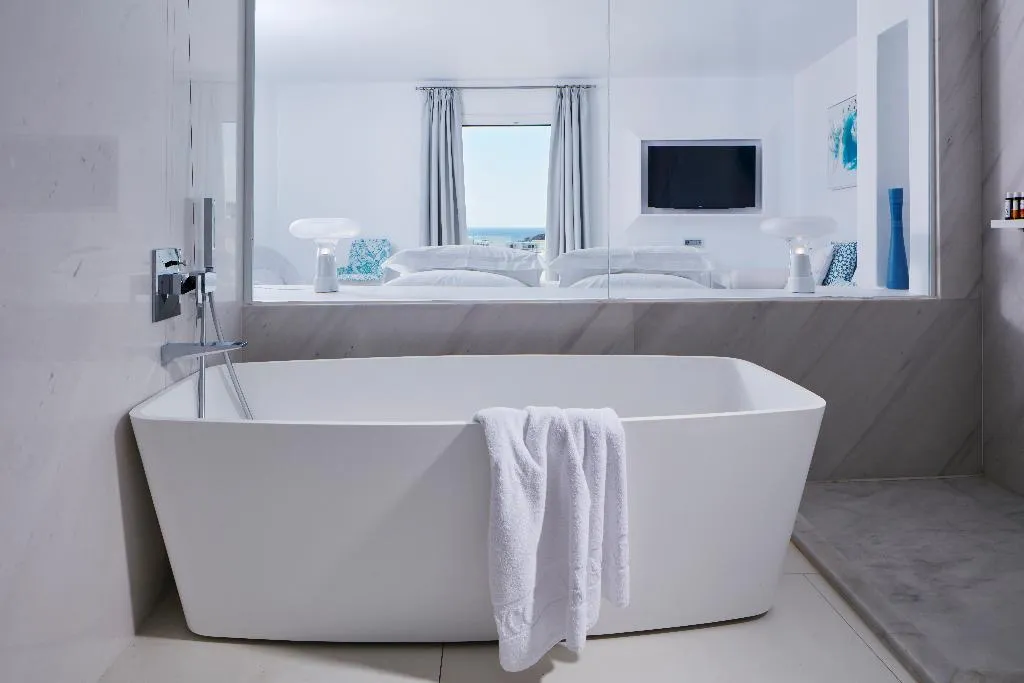SUITE WITH PRIVATE POOL Room, Myconian Ambassador Hotel Relais & Chateaux, Mykonos