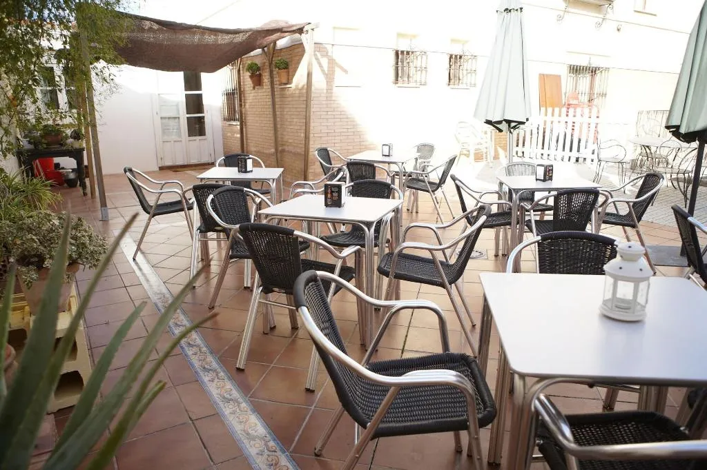 Terrace, Hotel Villa María, Seville
