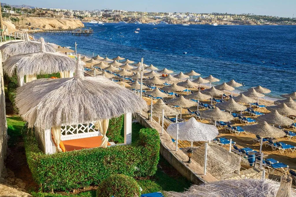 Beach, Sultan Gardens Resort, Red Sea Riviera