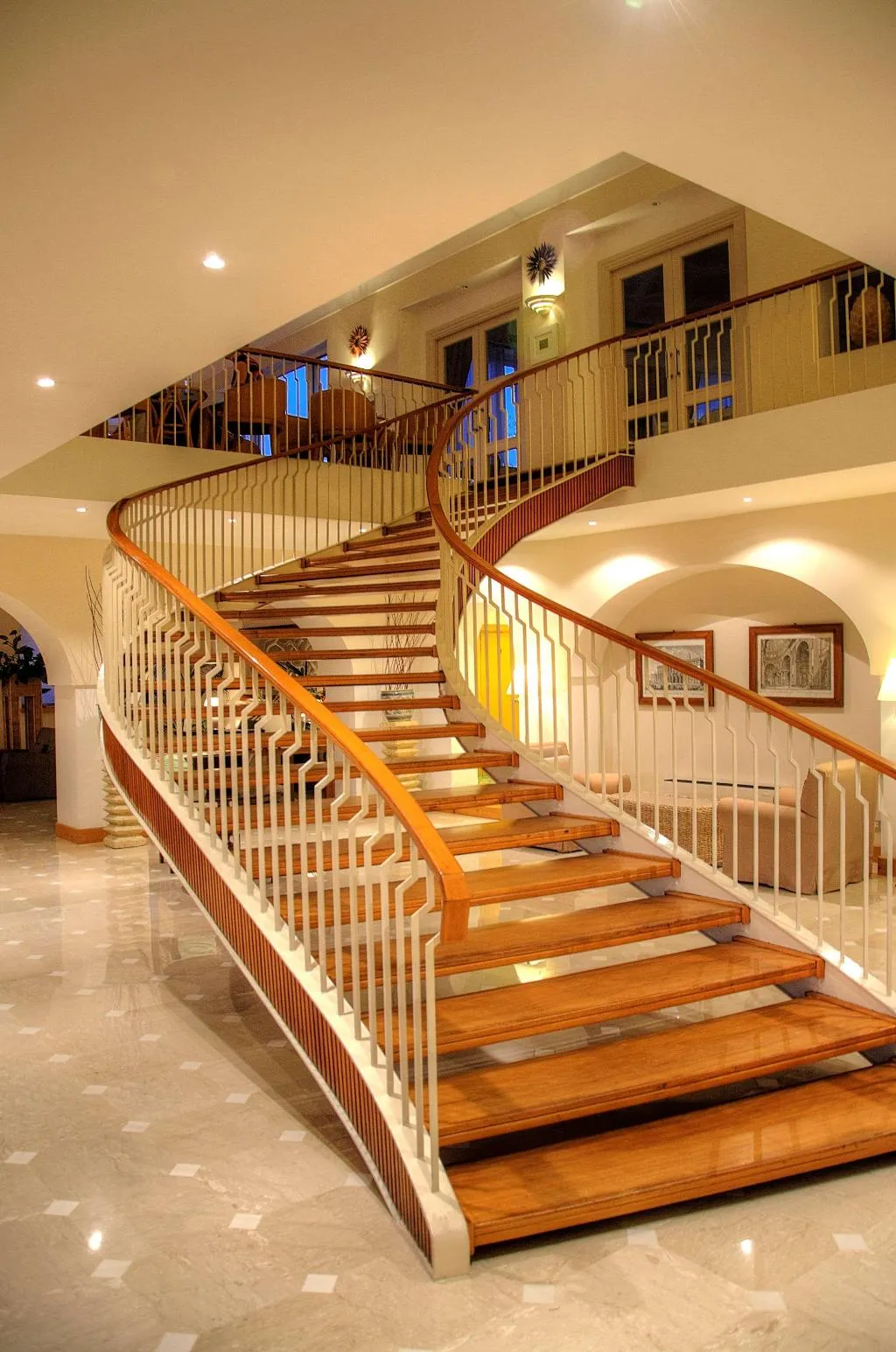 Lobby, Grand Hotel Aminta, Naples