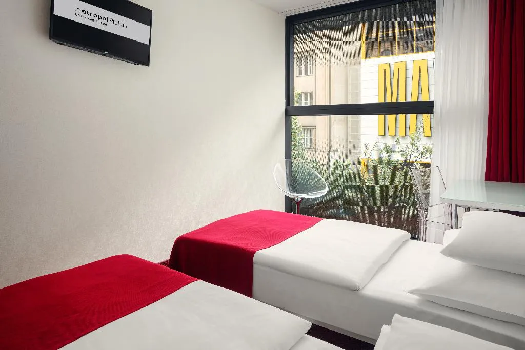Double or Twin STANDARD Room, Design Metropol Hotel Prague, Prague