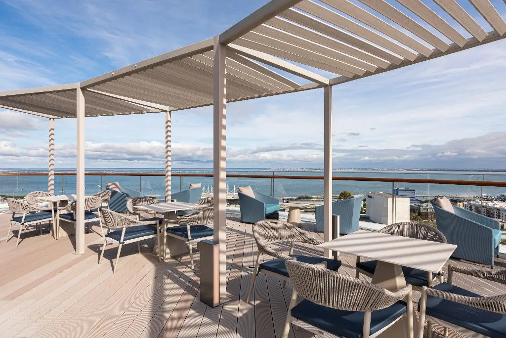 Terrace, Eurostars Universal Lisboa, Lisbon