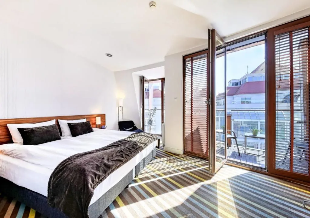 DOUBLE DELUXE WITH BALCONY Room, Bayjonn Boutique Hotel, Gdansk