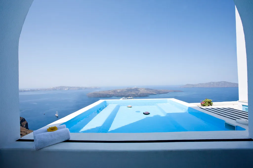 Pool, Kastro Suites, Santorini