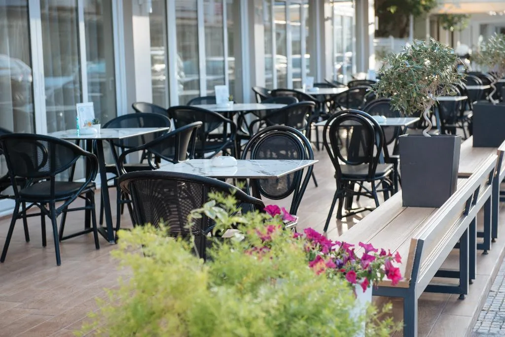 Terrace, Regina Mare Hotel, Thessaloniki