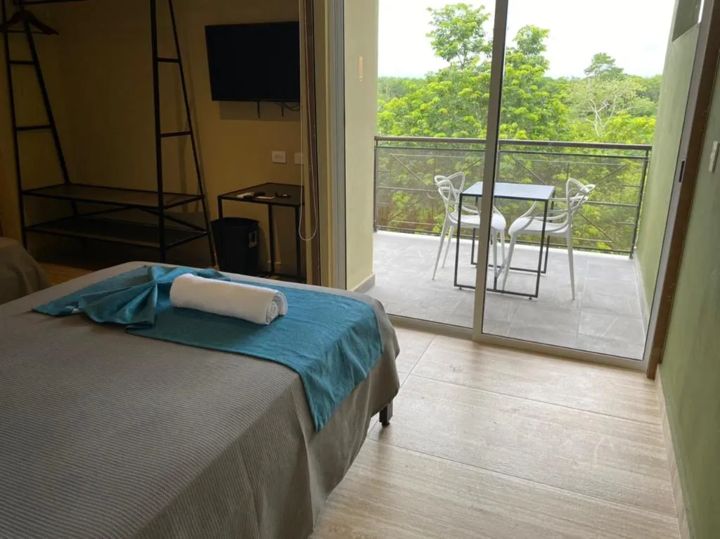 QUADRUPLE GARDEN VIEW Room, Lol-Ha Hotel Boutique, Cancun Area