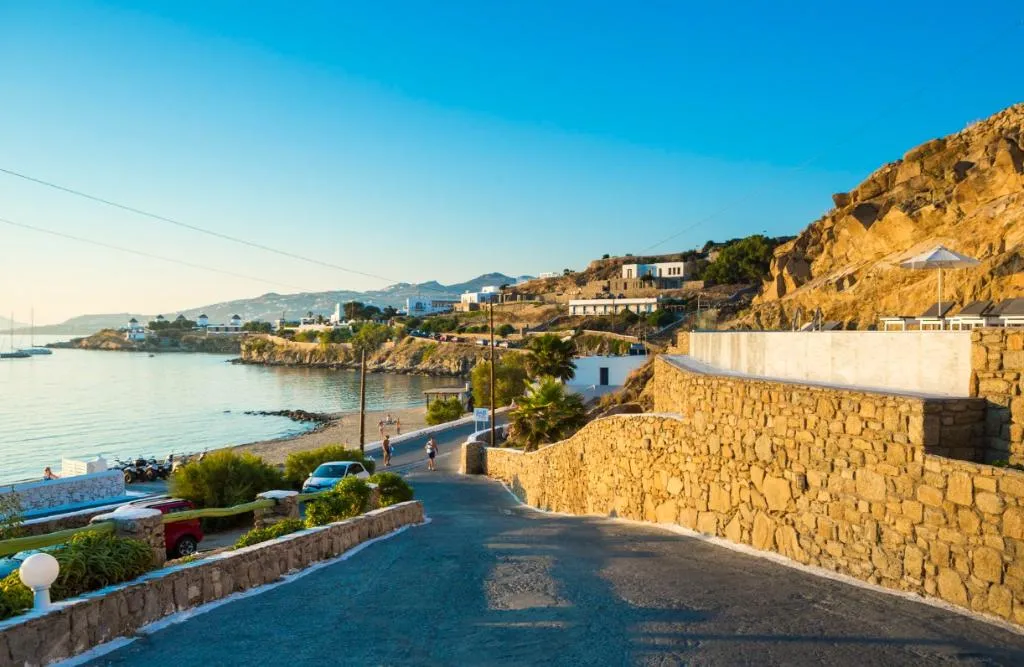 General view, Mykonos Beach, Mykonos
