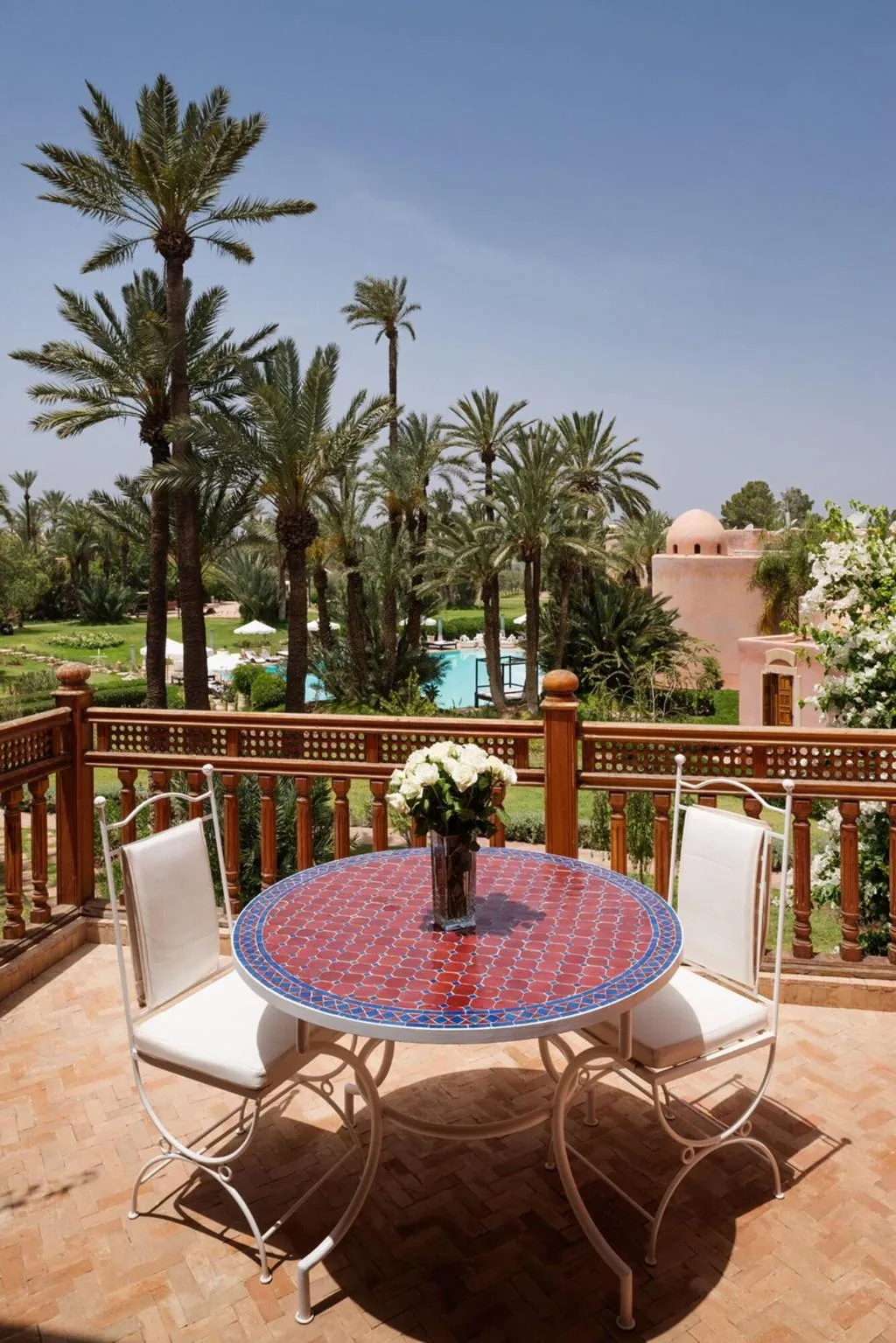 Terrace, Palais Mehdi, Marrakech
