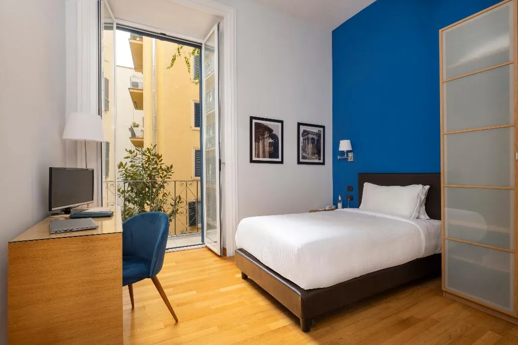 SINGLE CLASSIC Room, Sky Blue Place, Rome
