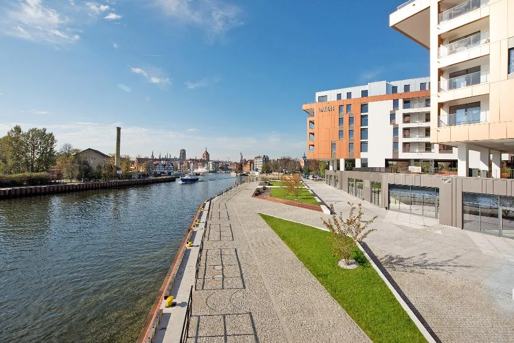 General view, Old Town – River Point by Welcome Apartment, Gdansk