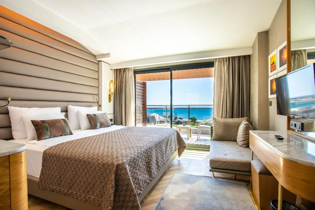 DOUBLE SEA VIEW WITH TERRACE Room, Alexia Resort & Spa +16 Adult Only, Antalya