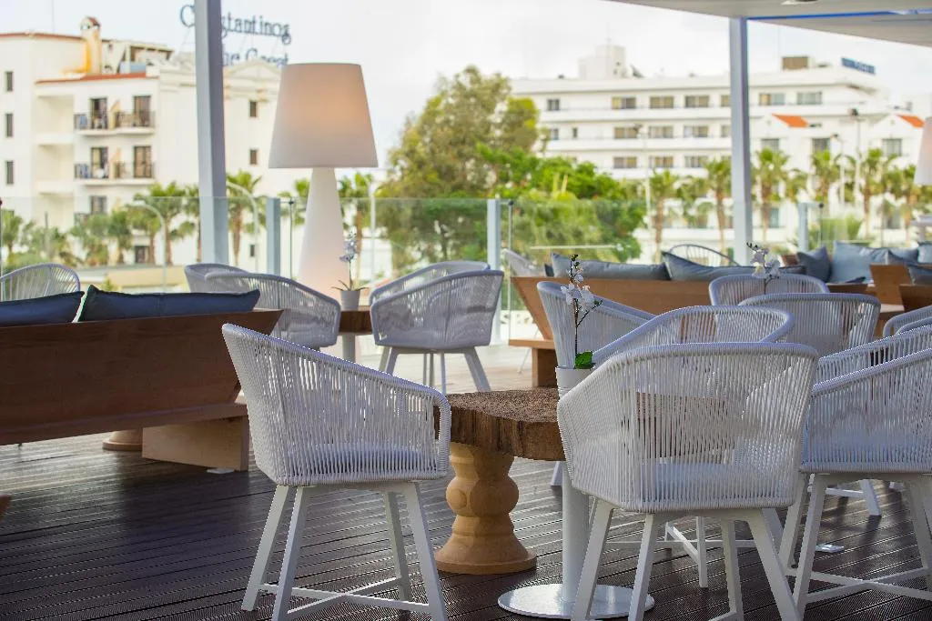 Terrace, Odessa Beach Hotel, Cyprus