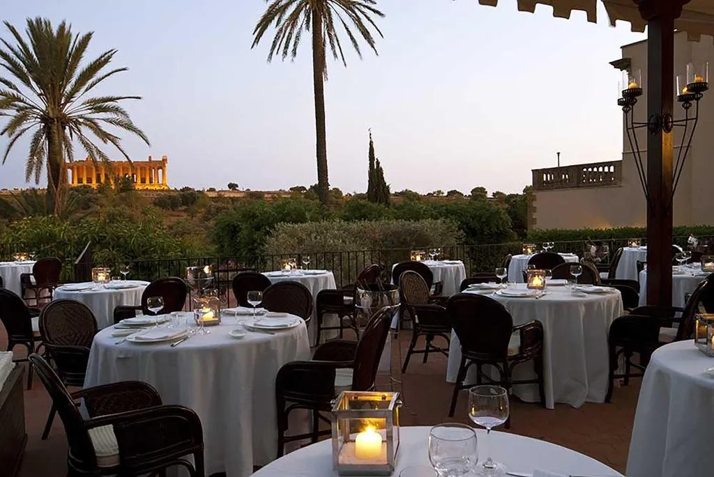 Restaurant, Villa Athena, Catania