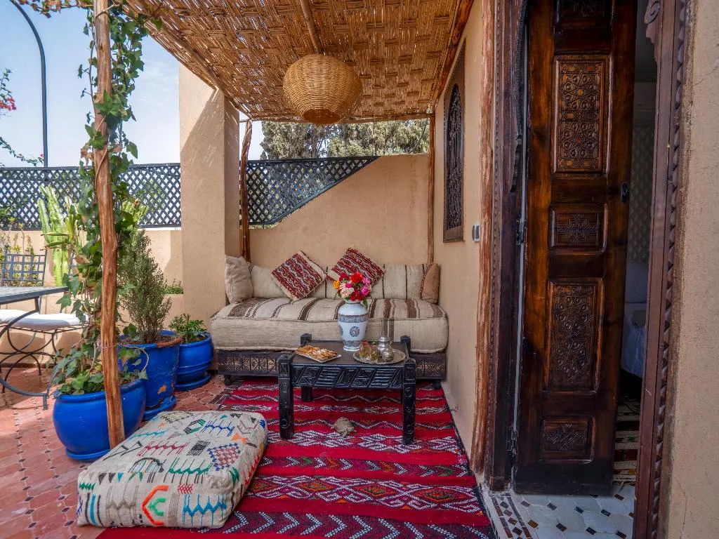 DOUBLE DELUXE WITH TERRACE Room, Riad Sun Of Kech, Marrakech