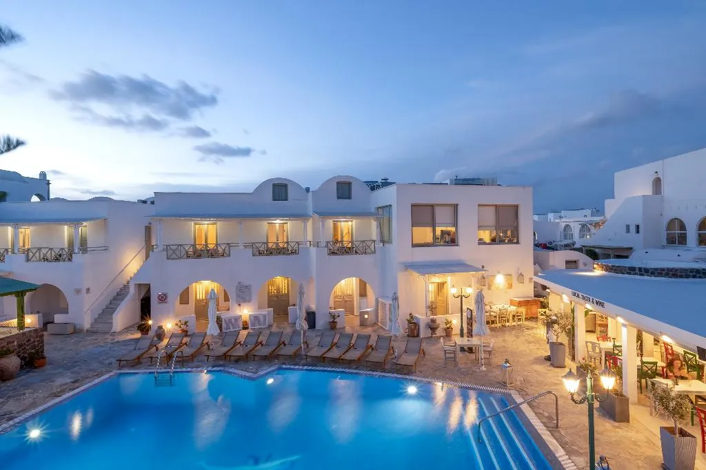 Pool, Mathios Village, Santorini