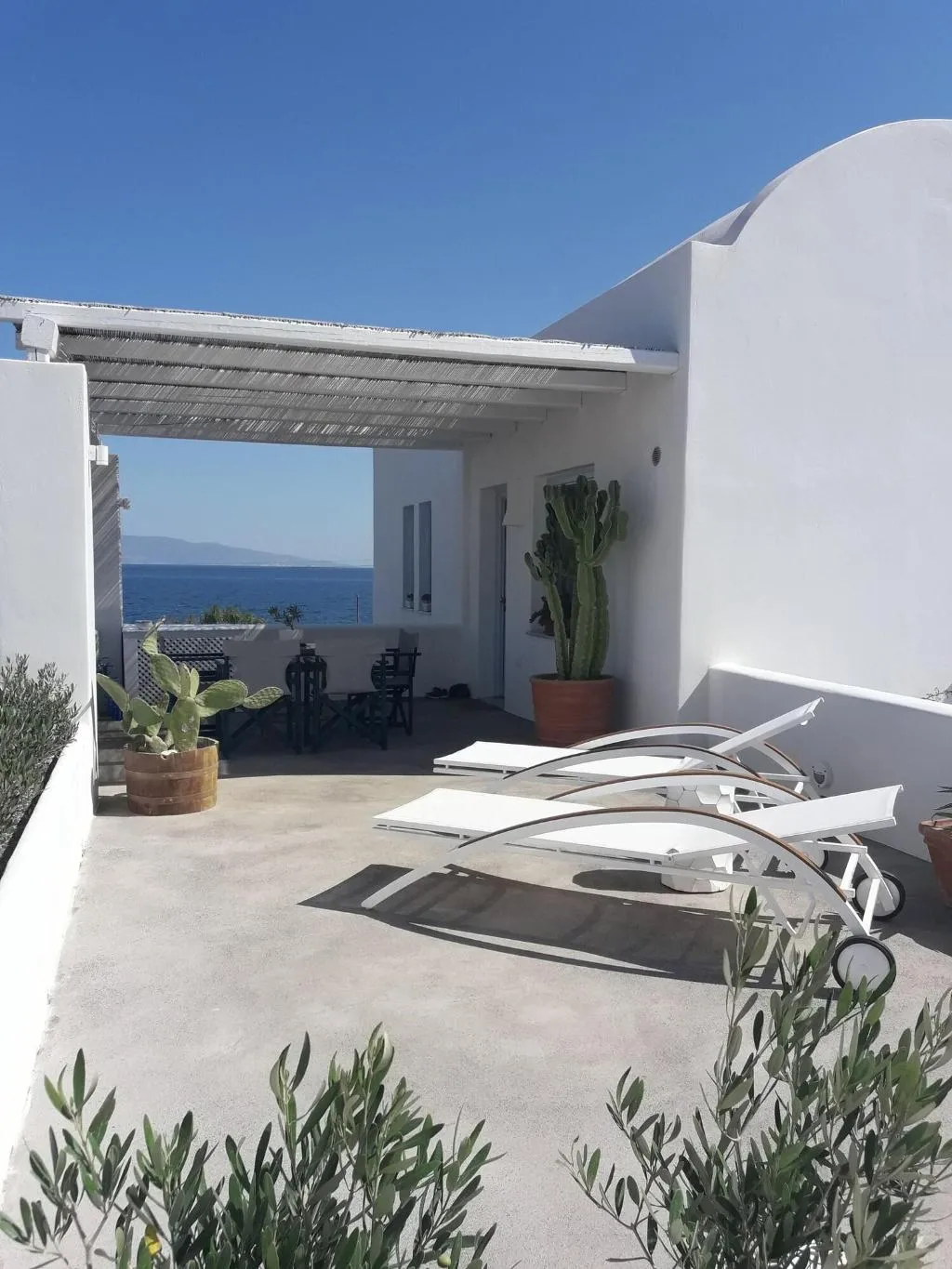 Terrace, Sun Anemos Resort, Santorini