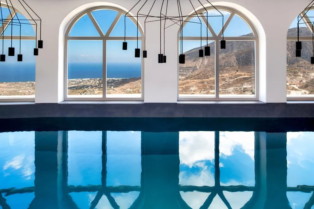Lobby, Skyfall Suites, Santorini