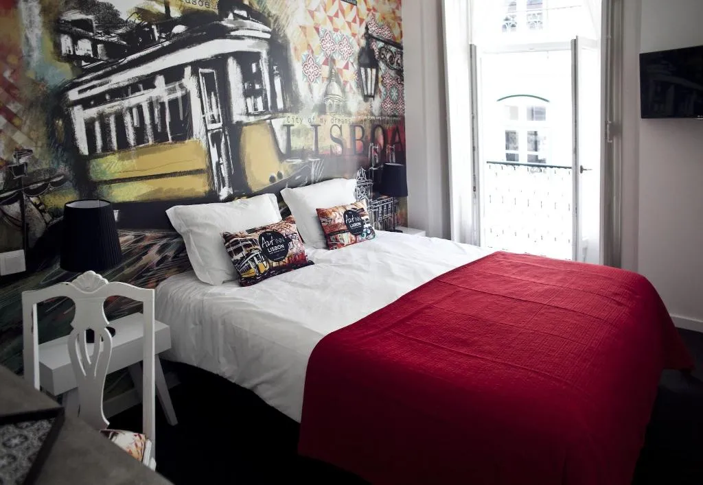 DOUBLE KING SIZE BED Room, The Art Inn Lisbon, Lisbon