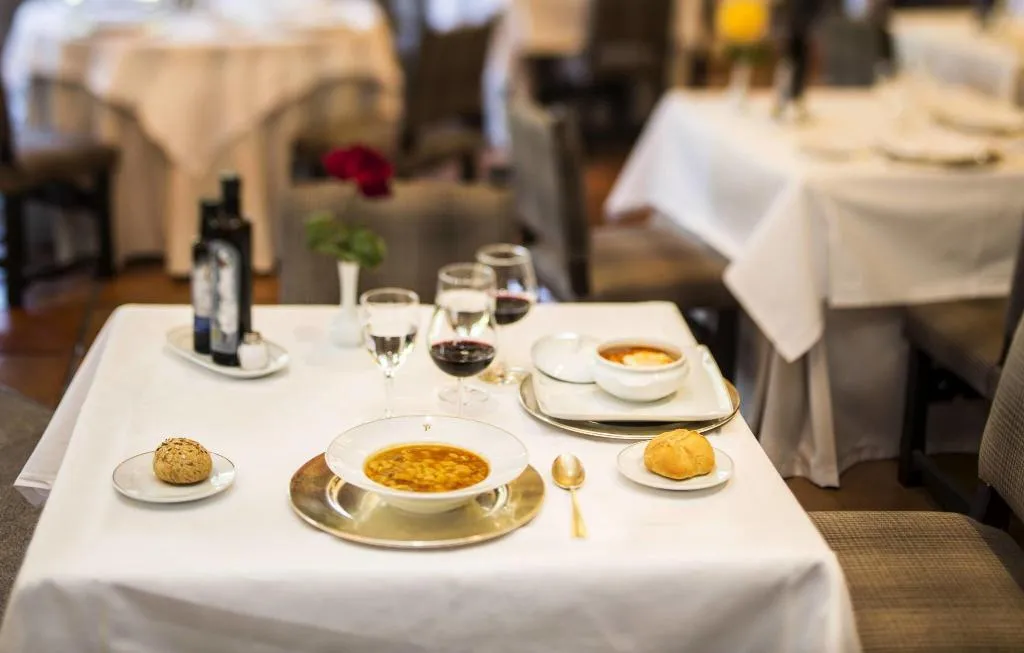 Restaurant, Parador de Avila, Madrid