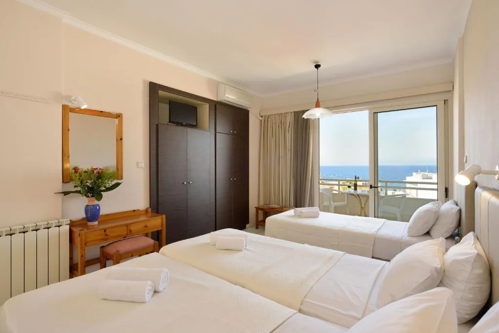 TRIPLE SEA VIEW Room, Irene, Crete