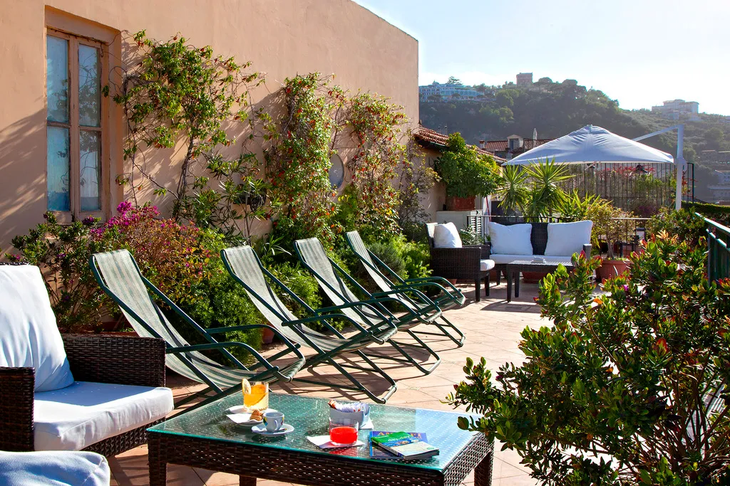 Terrace, Hotel Del Corso Sorrento, Naples