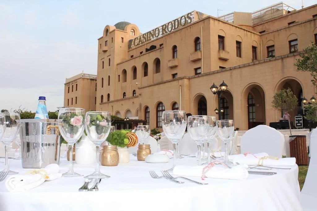 Restaurant, Grande Albergo Delle Rose, Rhodes