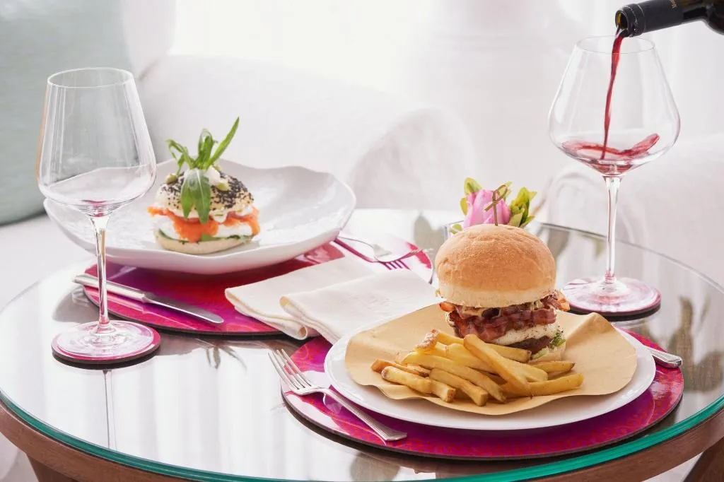 Restaurant, Hotel Santa Caterina, Naples