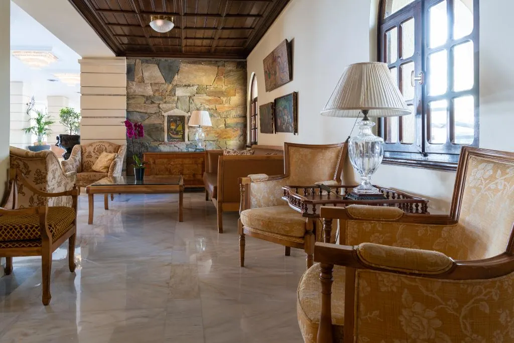 Lobby, Aquila Rithymna Beach, Crete